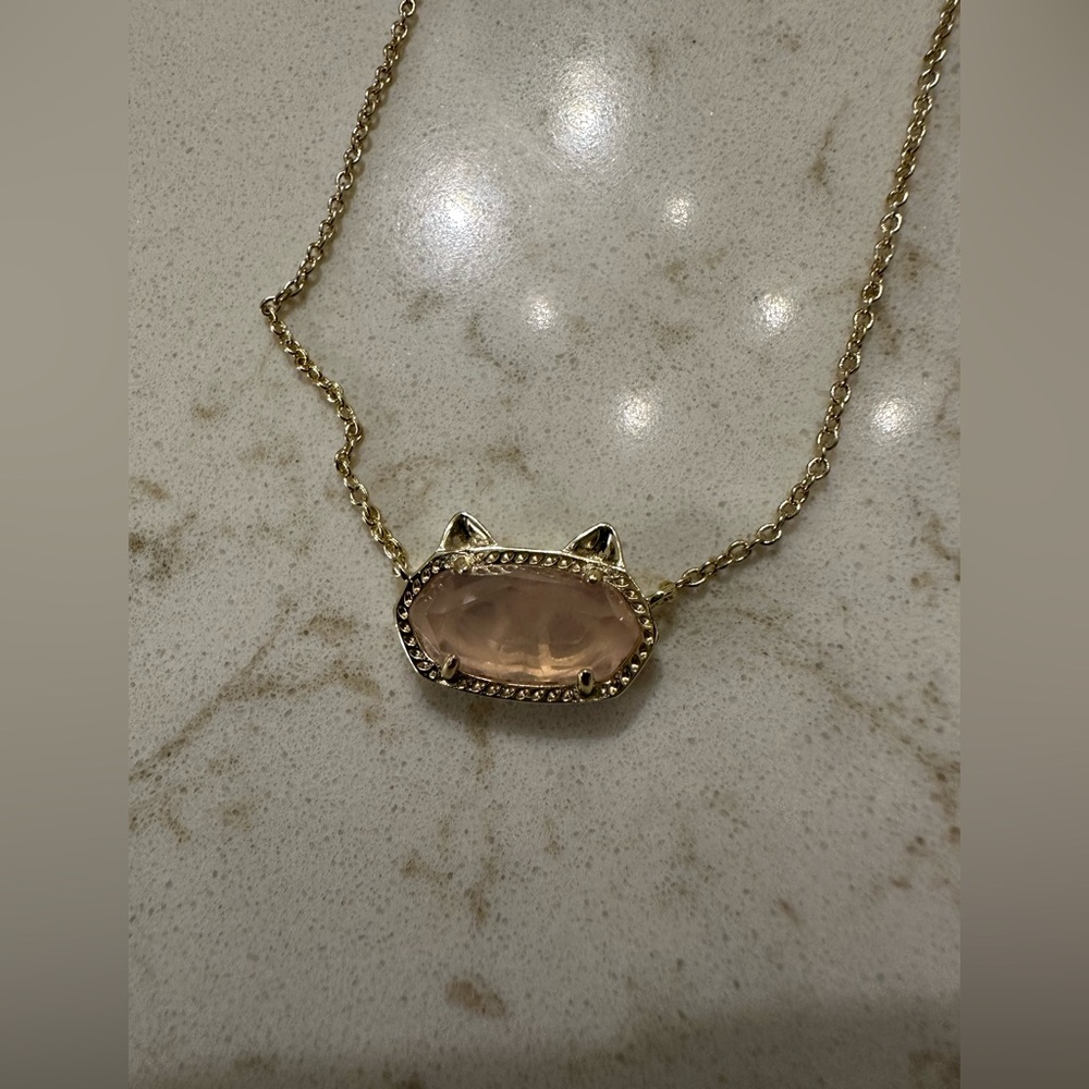 Kendra Scott Elisa Cat Pendant Necklace NWT